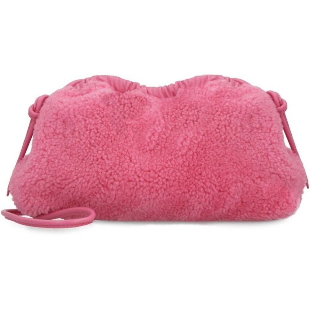 MANSUR GAVRIEL MINI CLOUD SHEARLING CLUTCH RARE